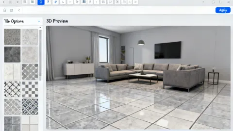Room visualizer tool