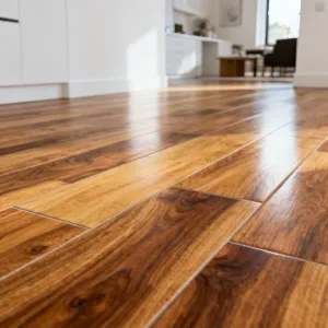 Wood-look porcelain tile